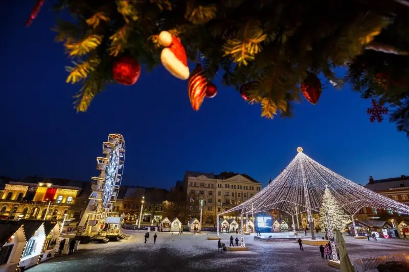 The Noël Market in Cluj-Napoca 