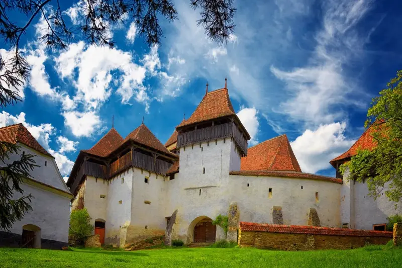2. Viscri, département de Brașov