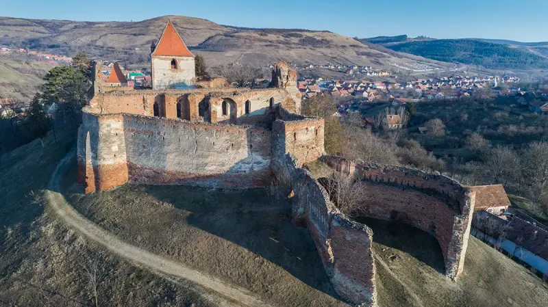 Forteresse de Slimnic dans le comté de Sibiu – Histoires et légendes