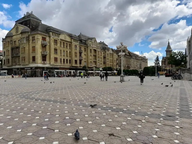 1. Place de la Victoire à Timișoara 