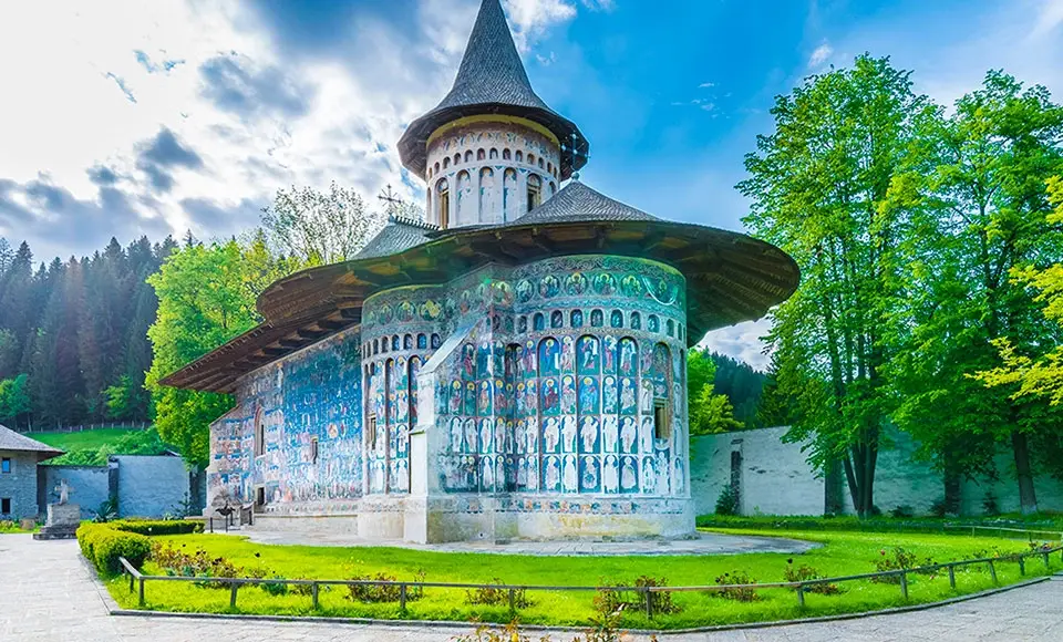 Monastère de Voroneț, symbole de la région de la Bucovine